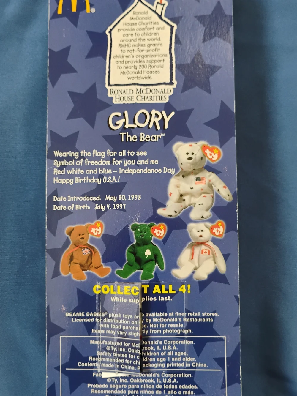 Complete set of Ty Teenie Beanie Babies from the 1999 McDonald's promotion